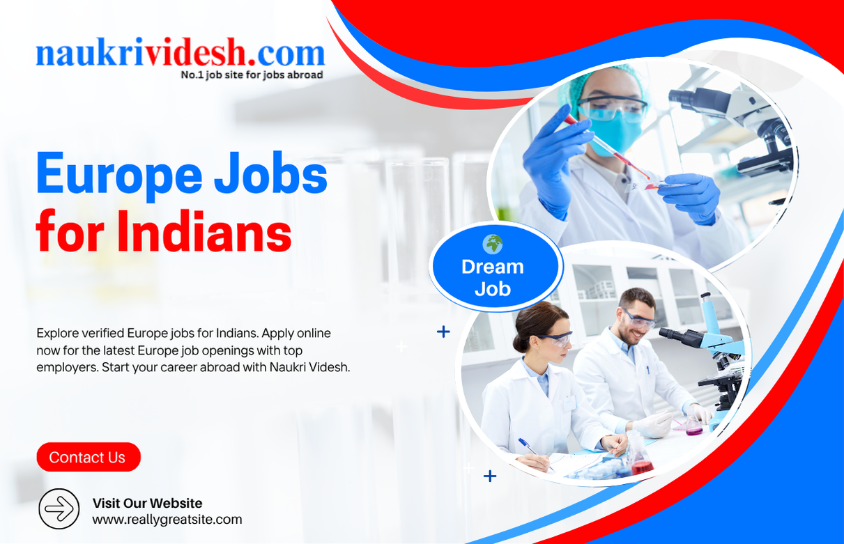 Europe jobs for Indians
