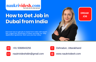how to get job in Dubai from India